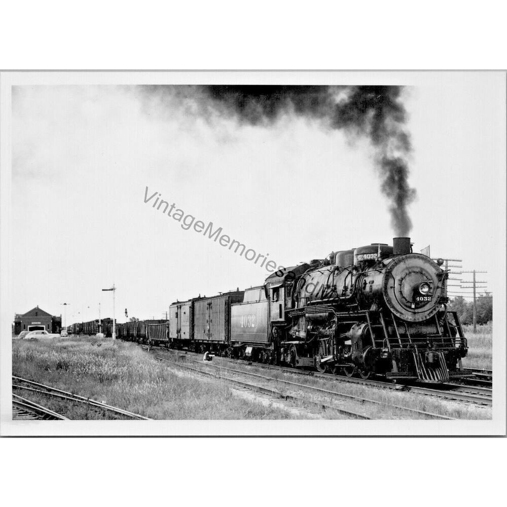 Vtg Atchison, Topeka, & Santa Fe Railway A.T.SE 4032 Steam Locomotive T2-338